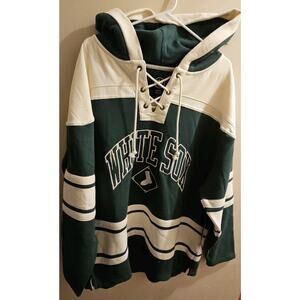 Chicago White Sox Men's '47 Brand MLB Pullover Jersey Hoodie Sz XL NWT MSRP $140